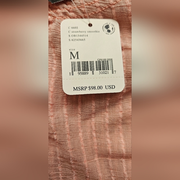 Free people woman's blouse. Size M. - Picture 9 of 9